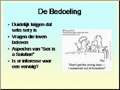 De Bedoeling