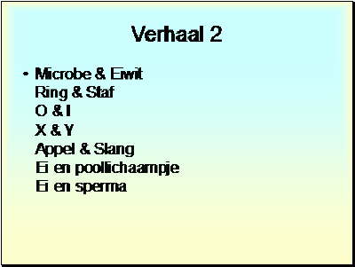 Verhaal 2 - Het Scheppingsverhaal