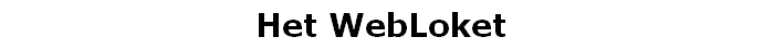 Het WebLoket